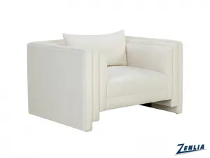 Kir Lounge Armchair - Ivory