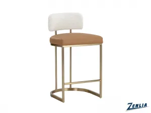 Lari Counter Stool - Cognac