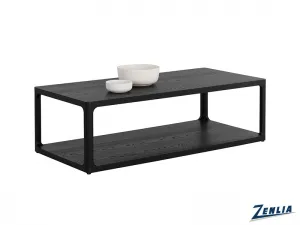 Don Rectangular Coffee Table - Black