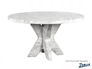 CYP Marble Look Dining Table