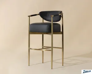 Helo Bar Stool-Black