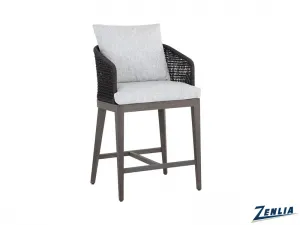 Cap Counter Stool - Smoke Grey