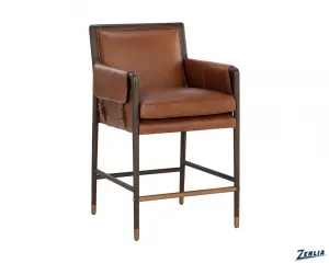 Mau Counter Stool - Brown