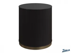 Kal End Table-Charcoal