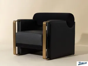 Ed Lounge Chair Black