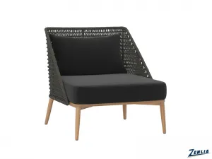 And Lounge Chair- Black