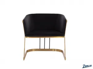 Cail Lounge Chair-Black