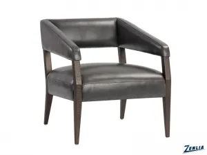 Carly Lounge Chair-Charcoal