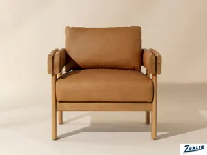 Carm Lounge Chair-Sesame