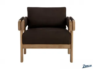 Carm Lounge Chair-Cocoa