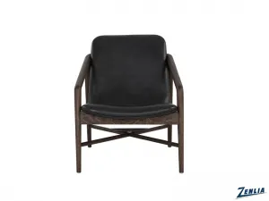 Cine Lounge Chair- Distressed Brown