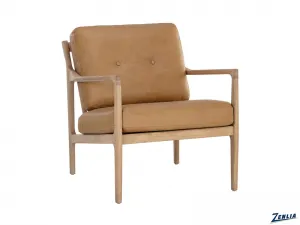 Gil Lounge Chair - Camel