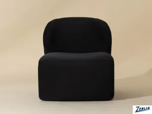Sophie Lounge Chair-Black