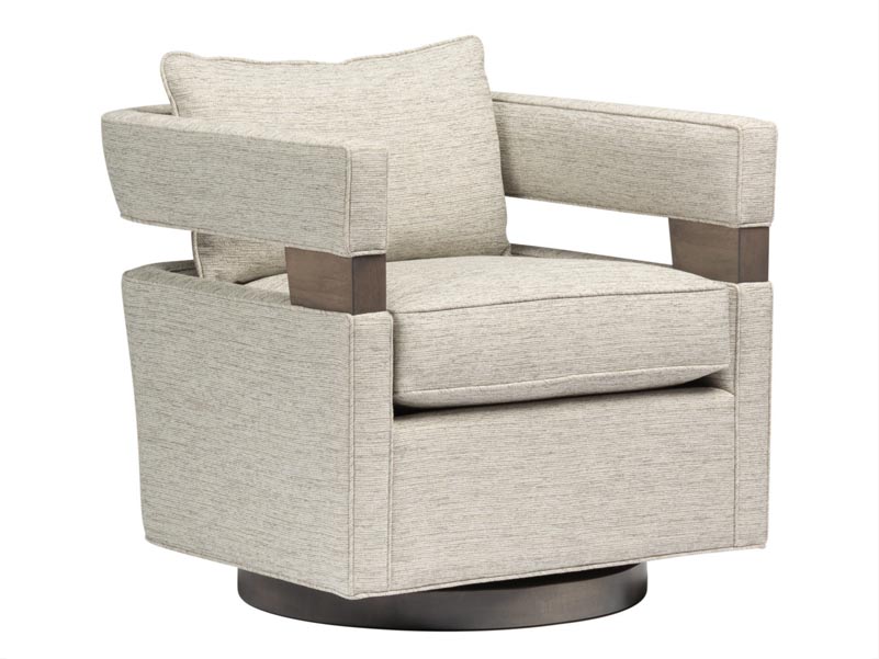 Accent chair in modern living room