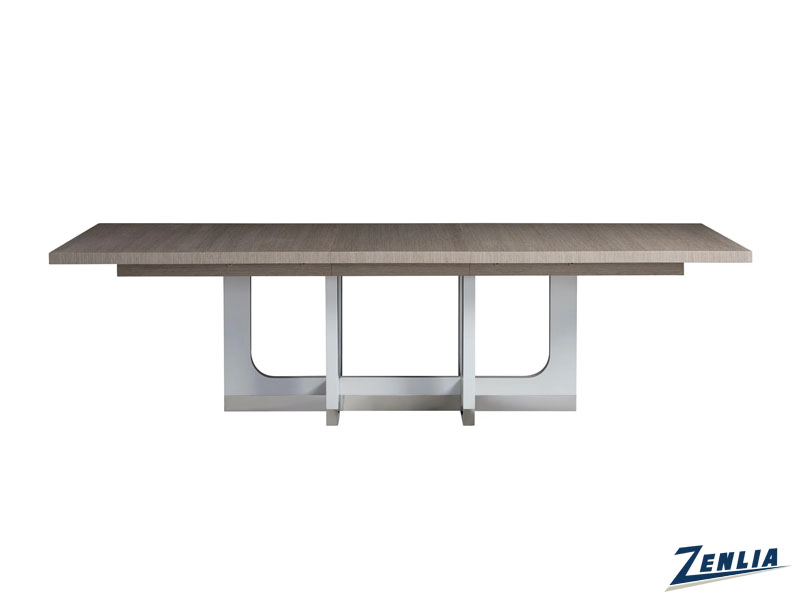 Modern dining collection with solid wood table and chairs