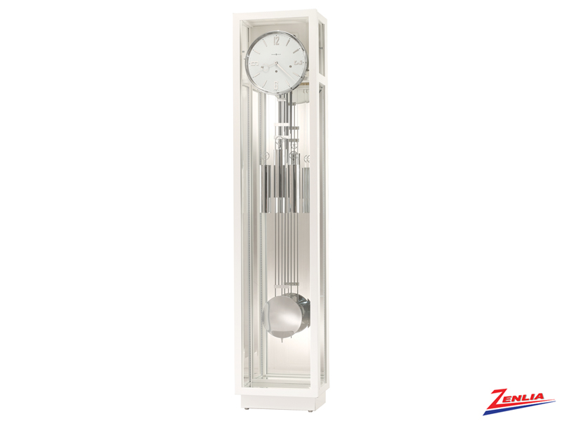 Came 4 Modern White Gloss Finish Floor Clock Modern Floor Clocks