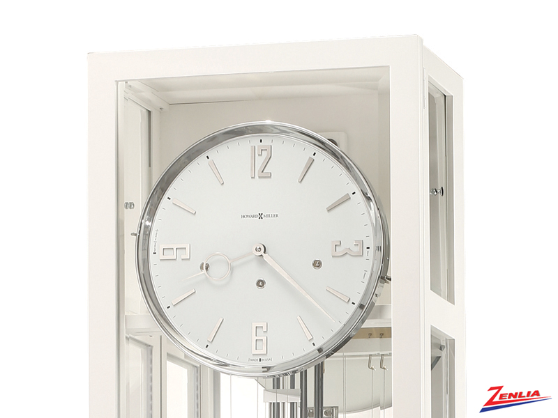 Came 4 Modern White Gloss Finish Floor Clock Modern Floor Clocks