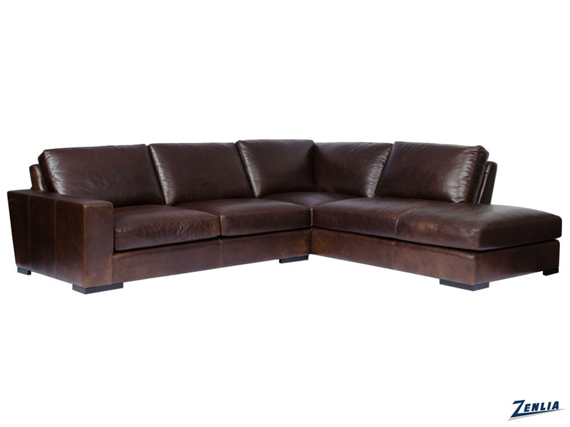 custom leather sectional sofa